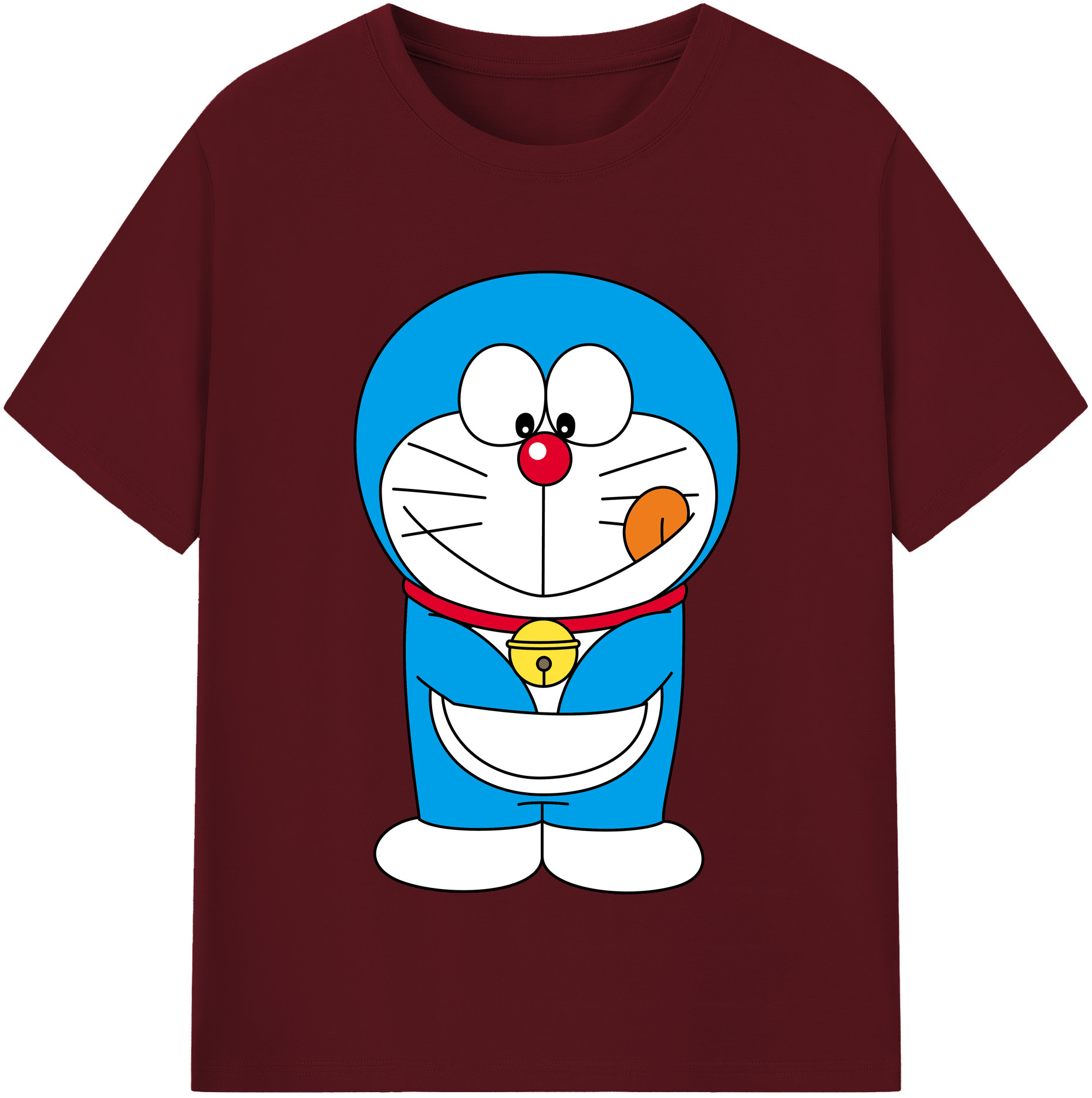 （画像用） ドラえもん Doraemon 綿100％半袖Tシャツ（フロントプリント）